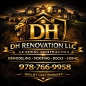 DH Renovation LLC gold company logo